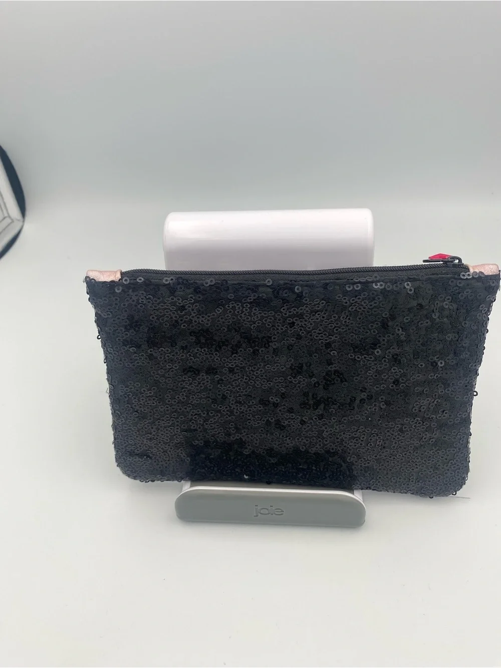 Betty Boop Inspired Pink Eye Zip Cosmetic Pouch